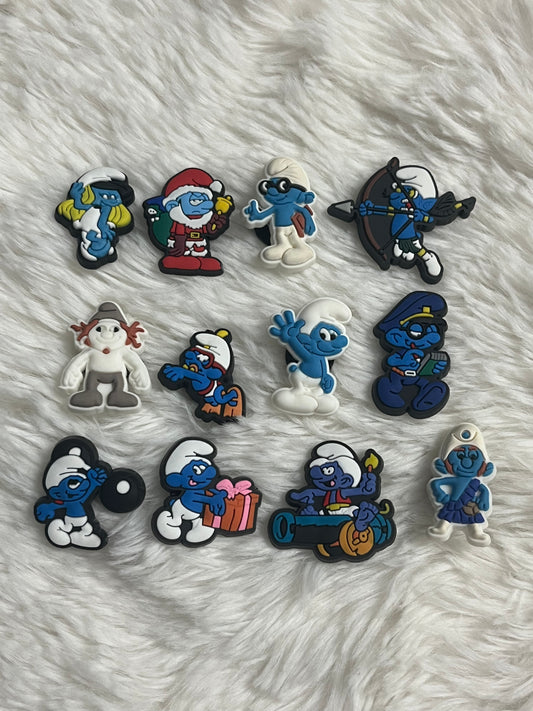Smurfs Shoe Charms