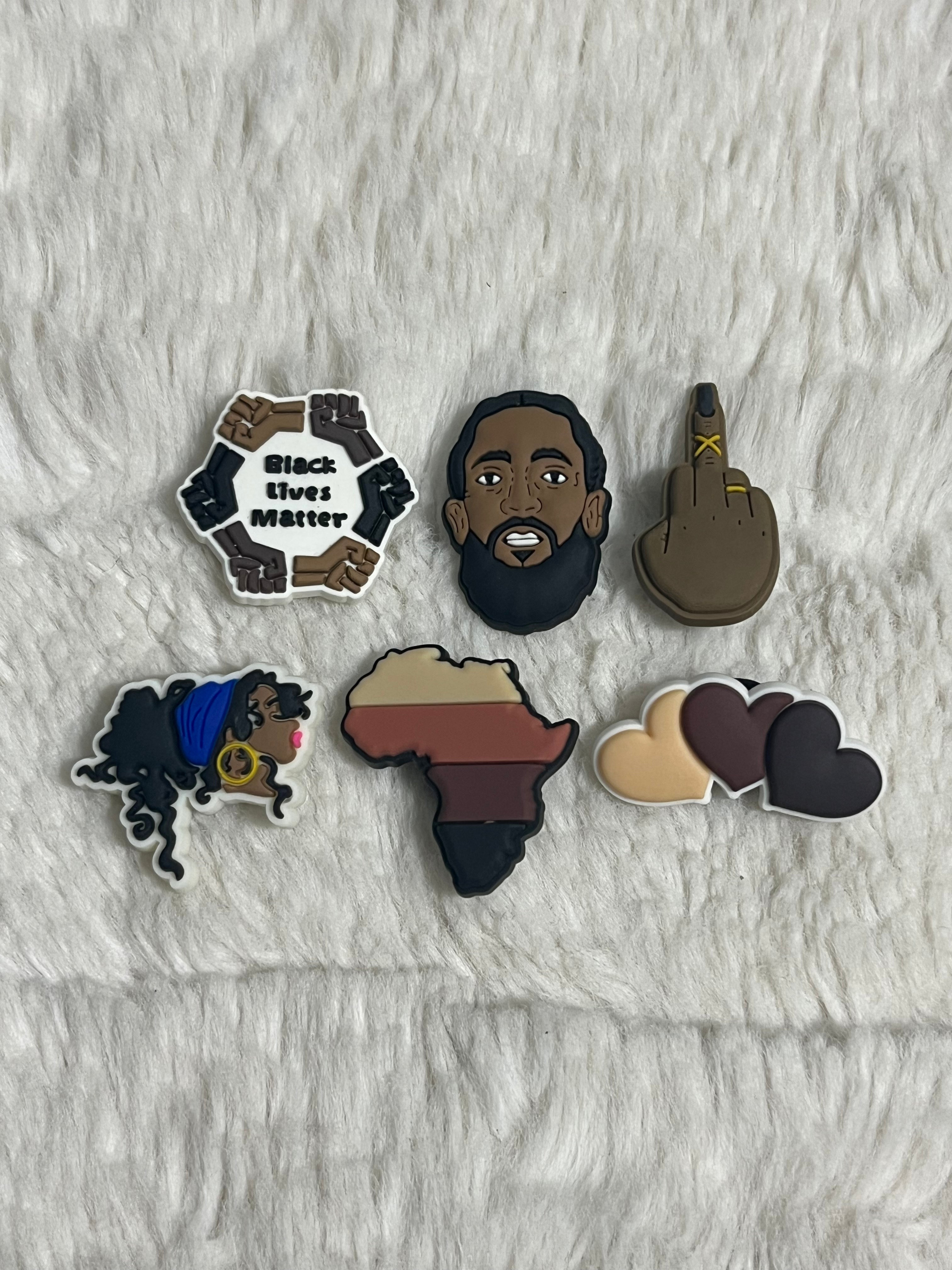 Black Lives Matter Shoe Charms