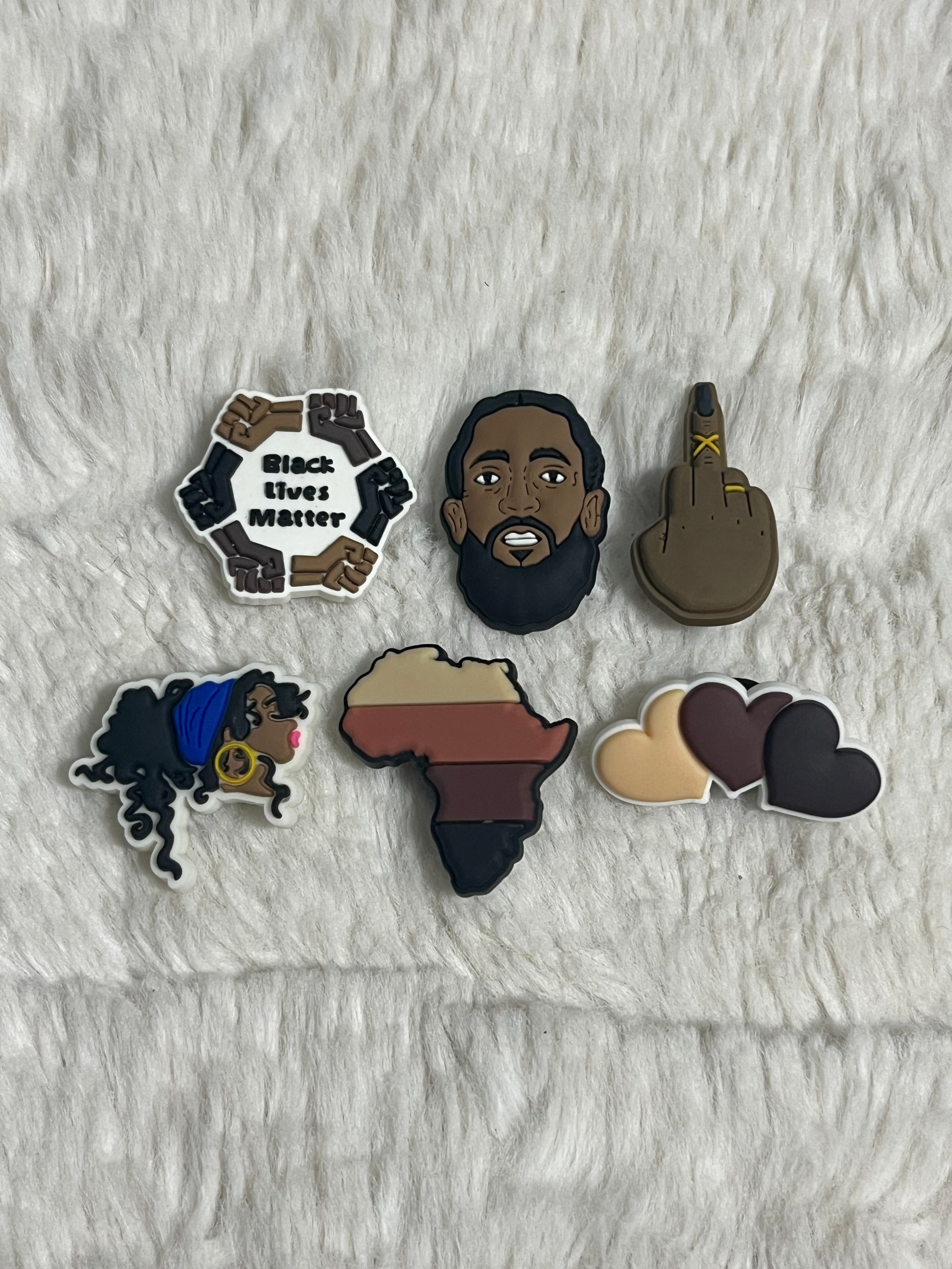 Black Lives Matter Shoe Charms