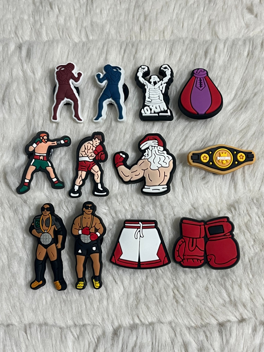 Boxing Shoe Charms