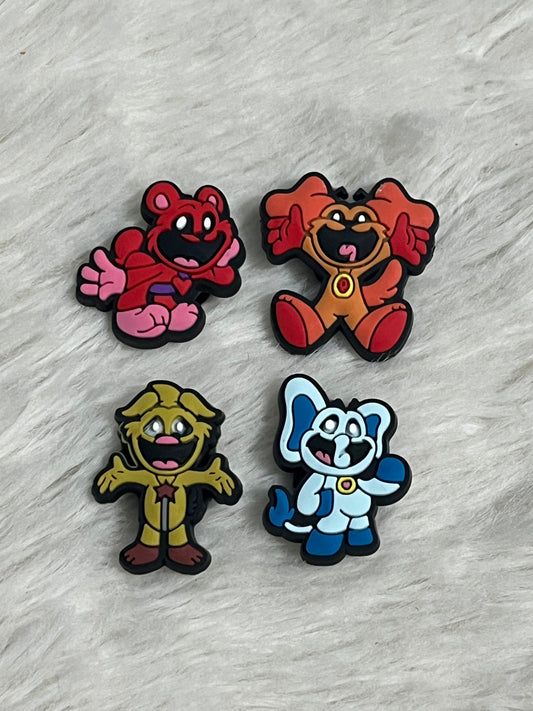Smiling Critters Shoe Charms