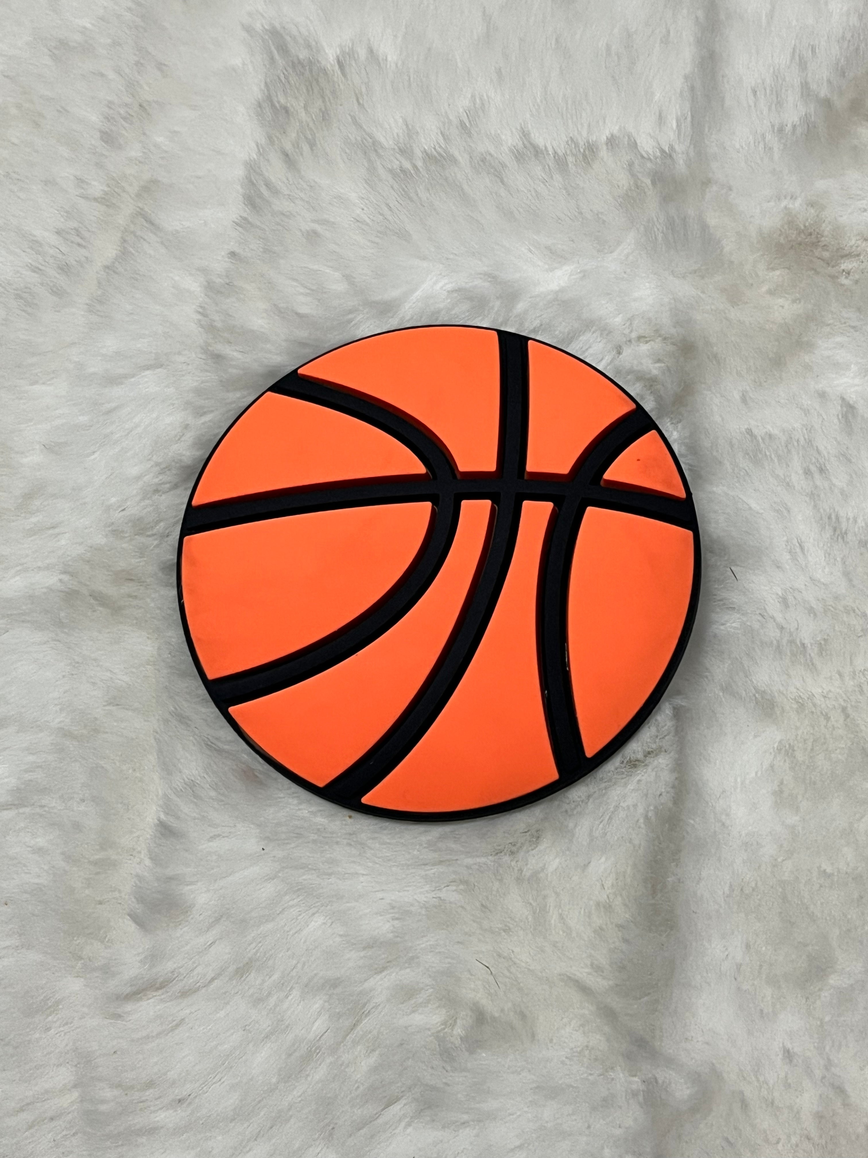 Basketball Bogg Bag Charm