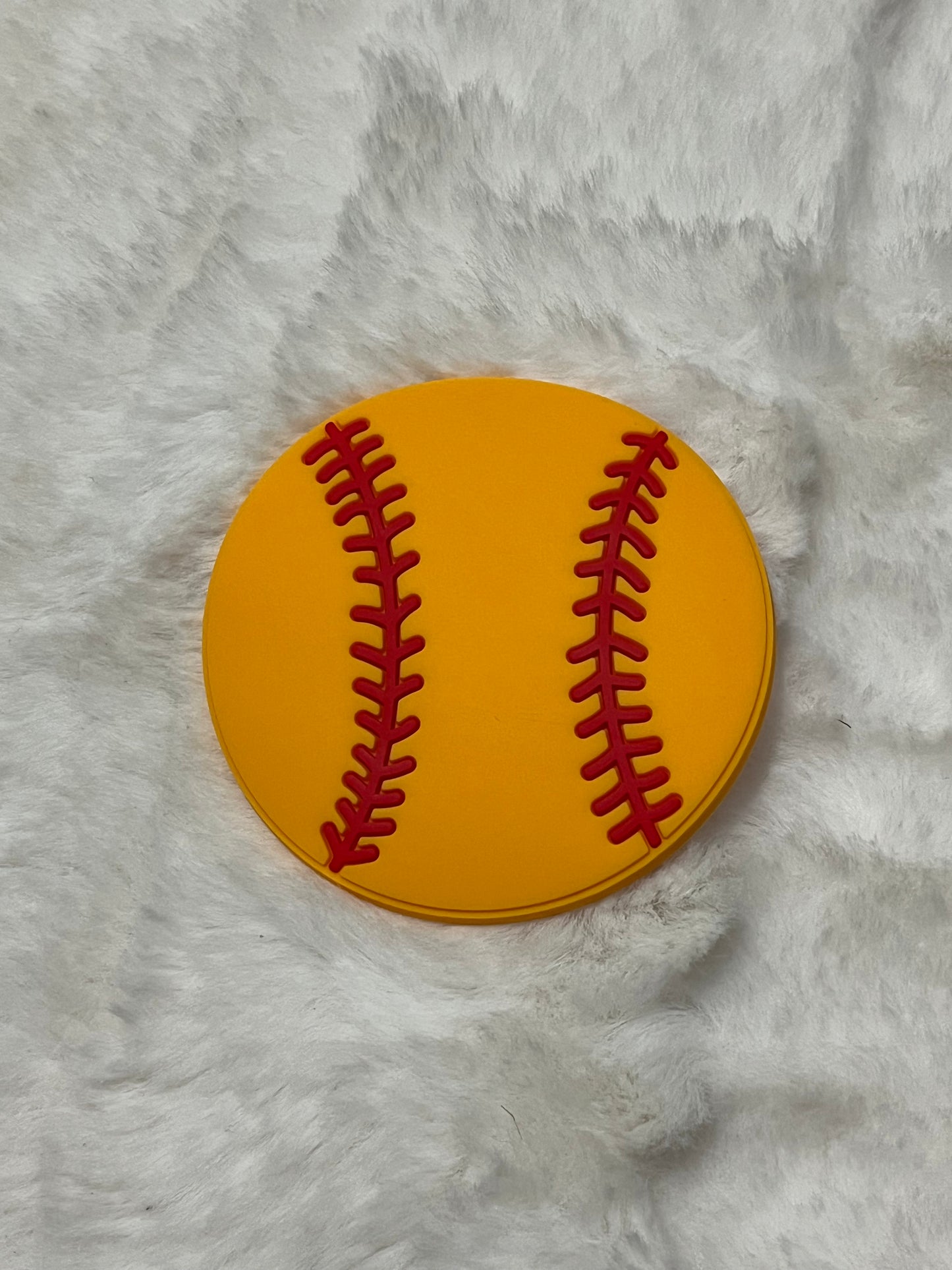 Softball Bogg Bag Charm