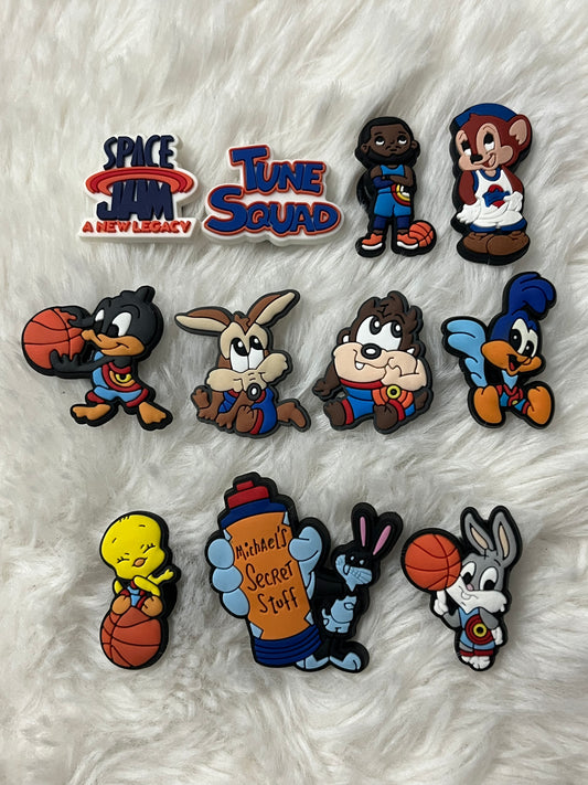 Space Jam Shoe Charms