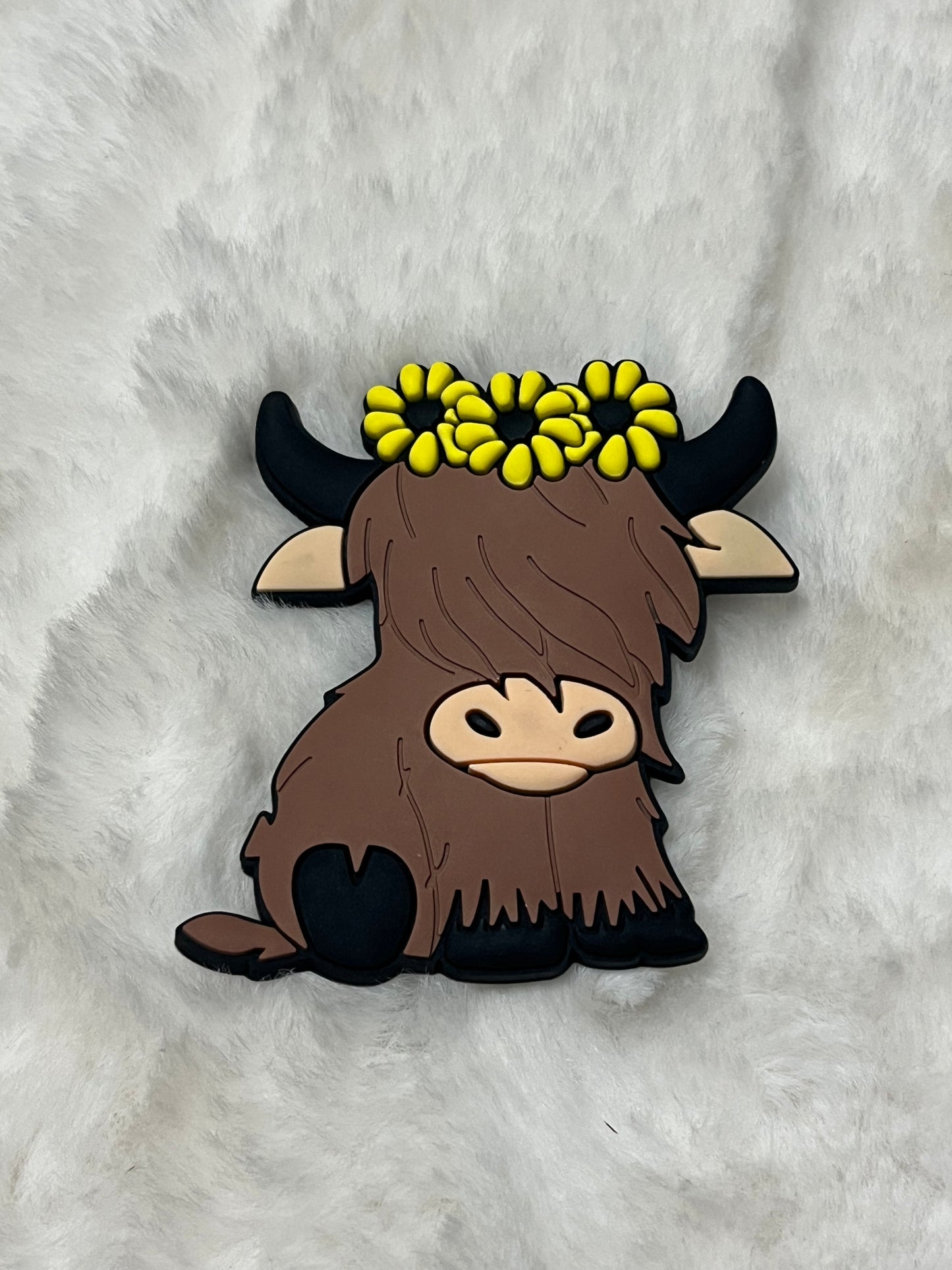 Cow Bogg Bag Charm