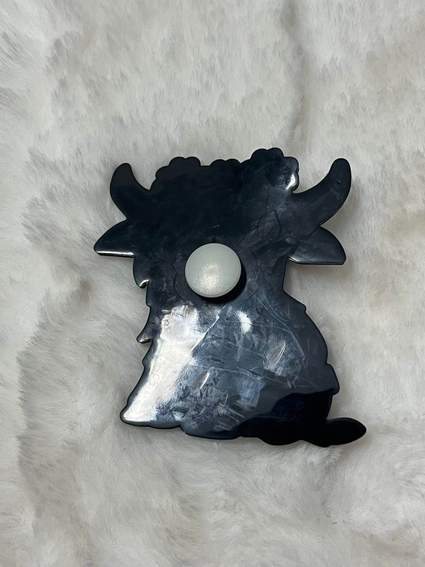 Cow Bogg Bag Charm