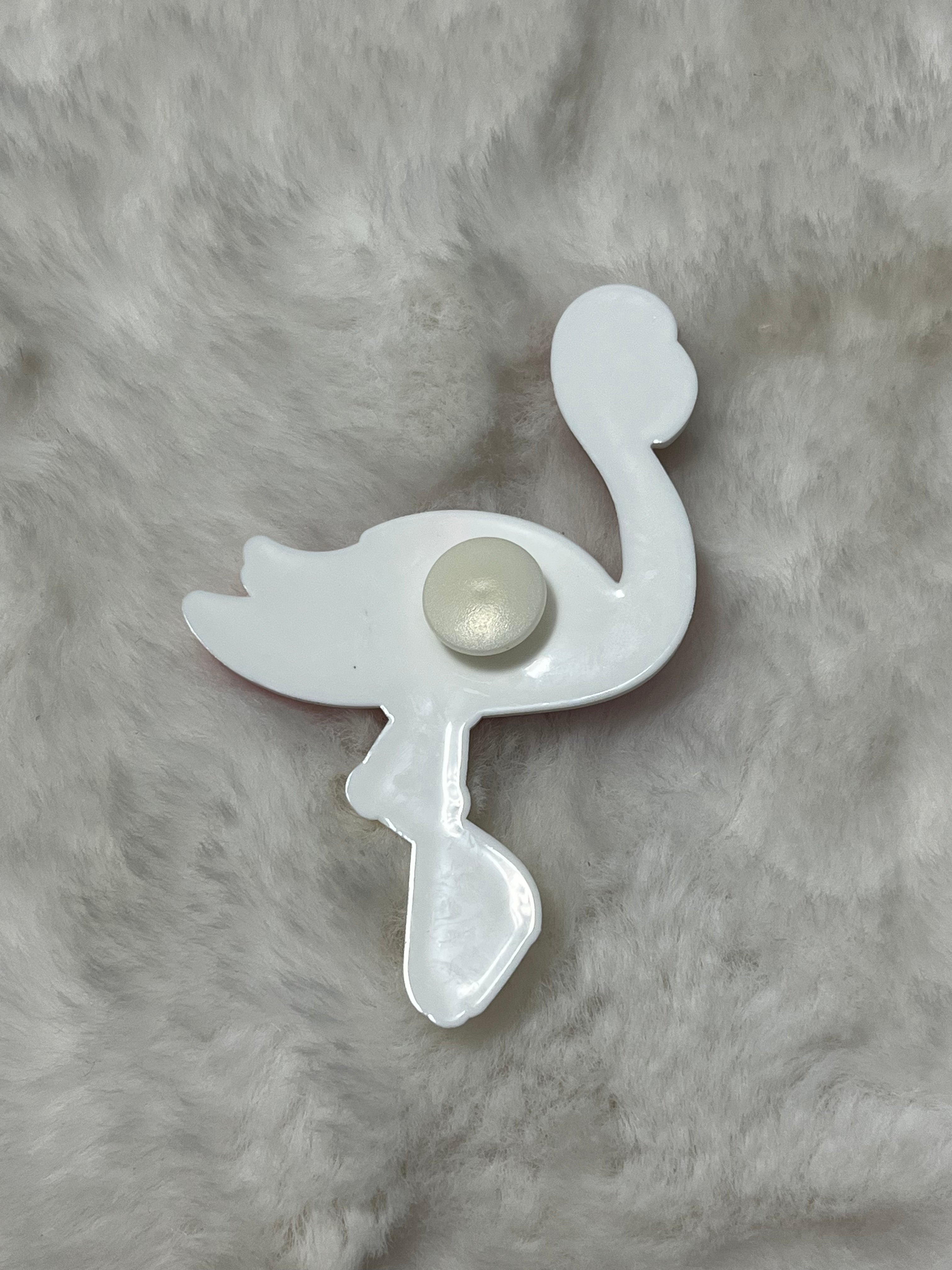 Flamingo Bogg Bag Charm