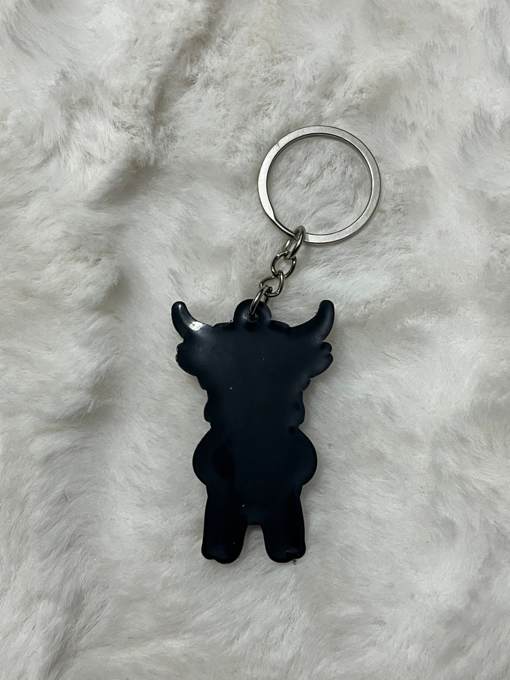 Highland Cow Keychain