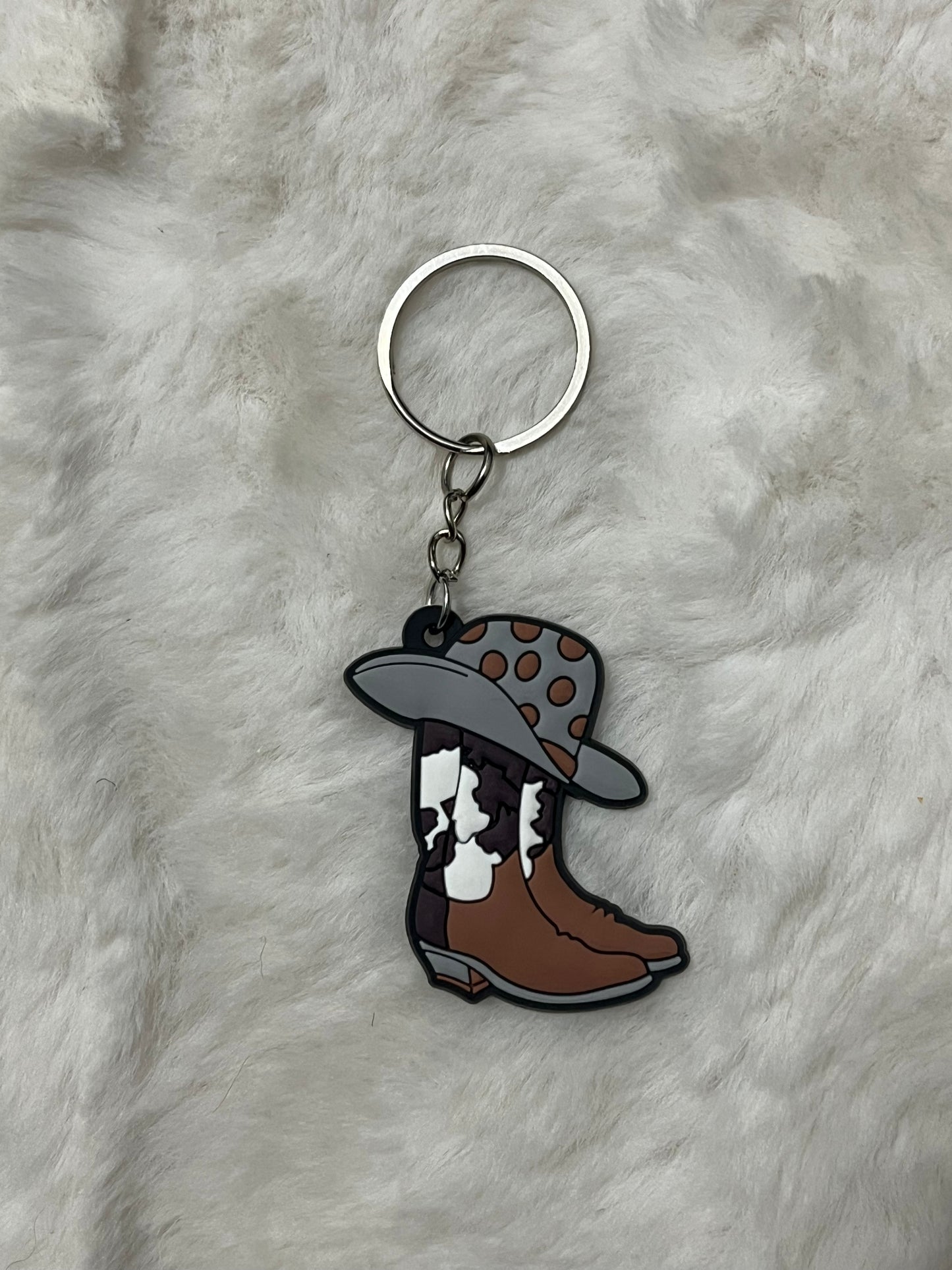 Cowboy Boot Keychain