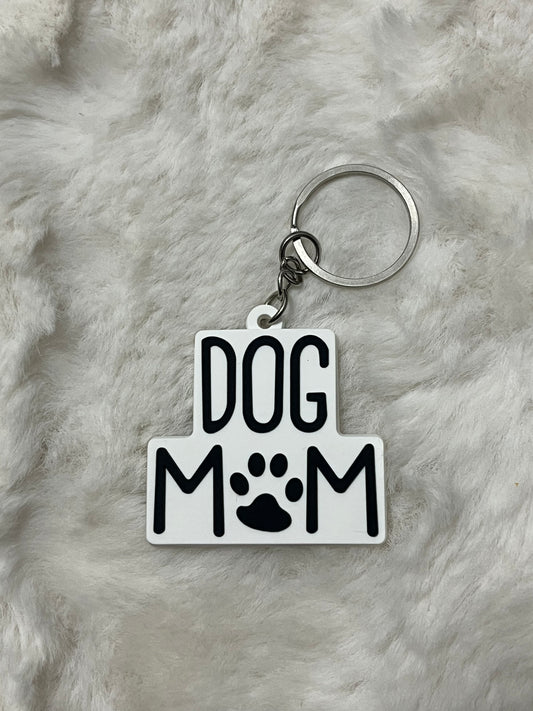 Dog Mom Keychain
