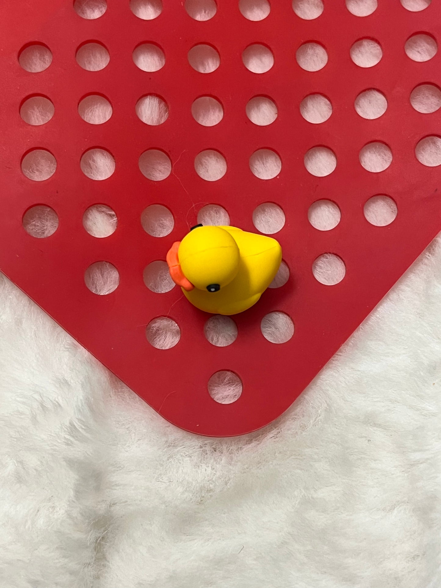 3D Rubber Duck Croc Charm