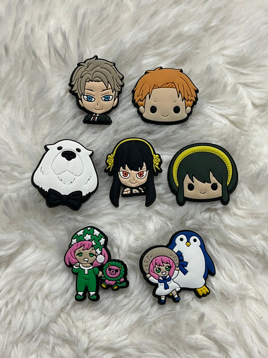 Spy x Family Shoe Charms