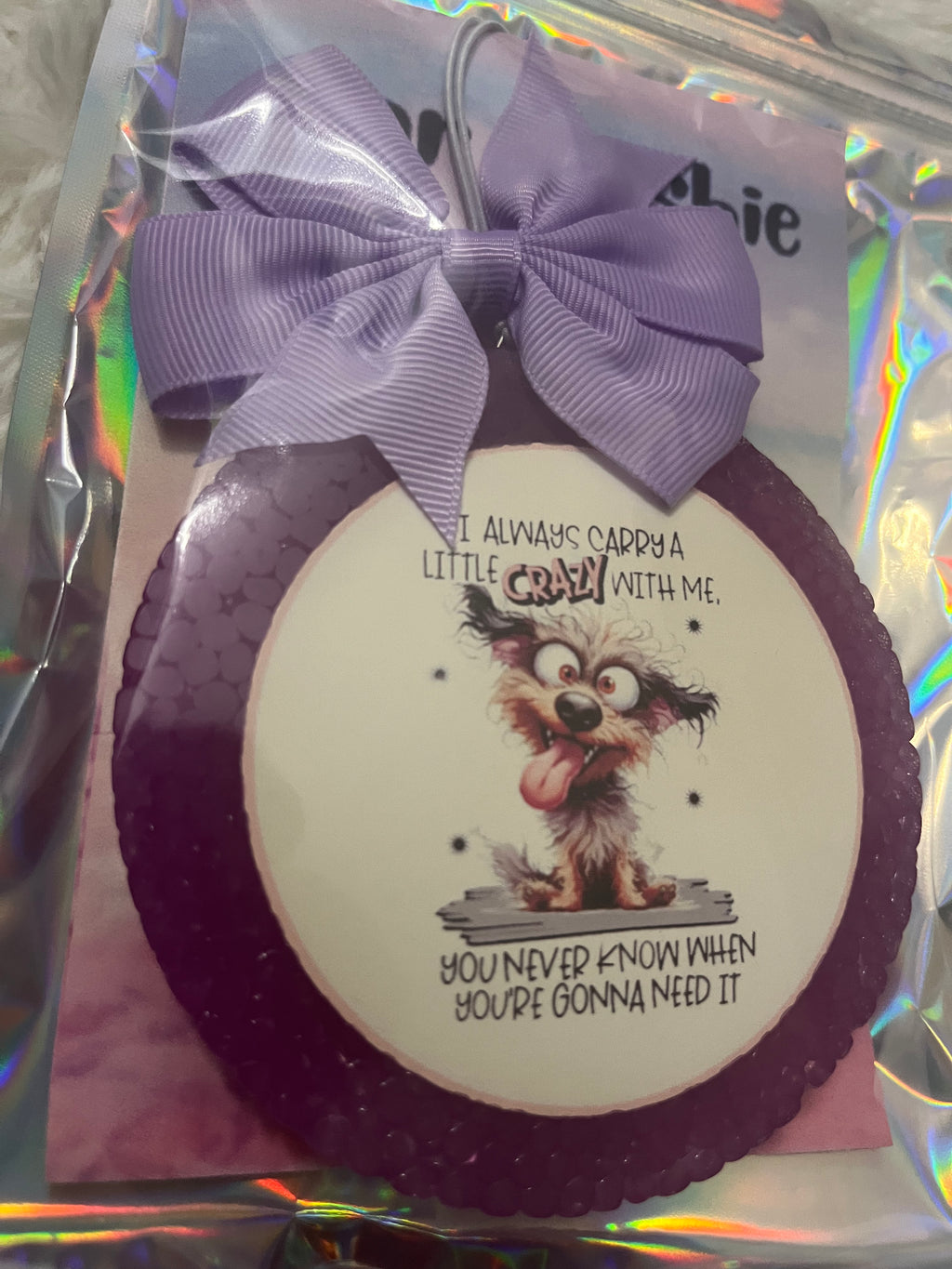 A Little Crazy Car Freshie