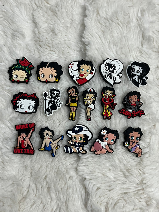Betty Boop Shoe Charms