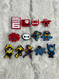 Big Hero 6 Shoe Charms