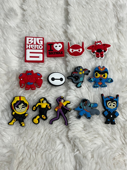 Big Hero 6 Shoe Charms
