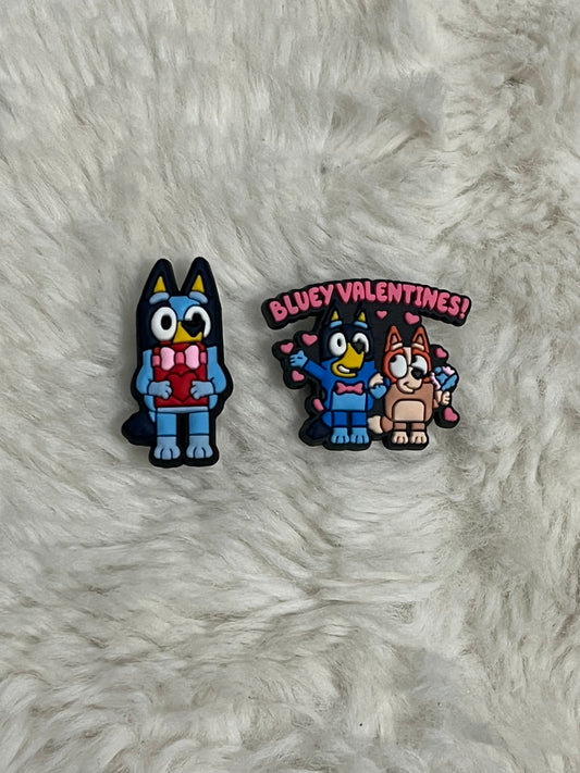 Bluey (Valentine’s Day) Shoe Charms