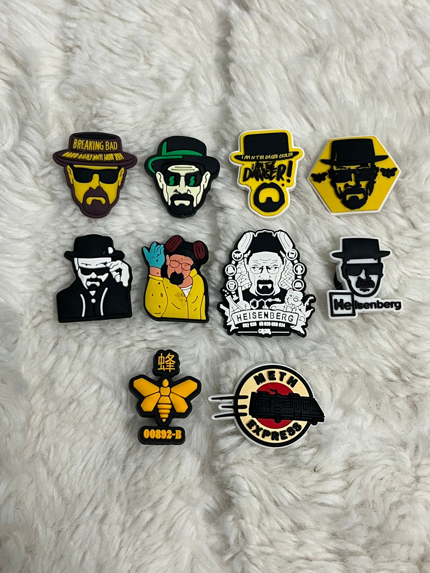 Breaking Bad Shoe Charms