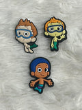 Bubble Guppies Shoe Charms