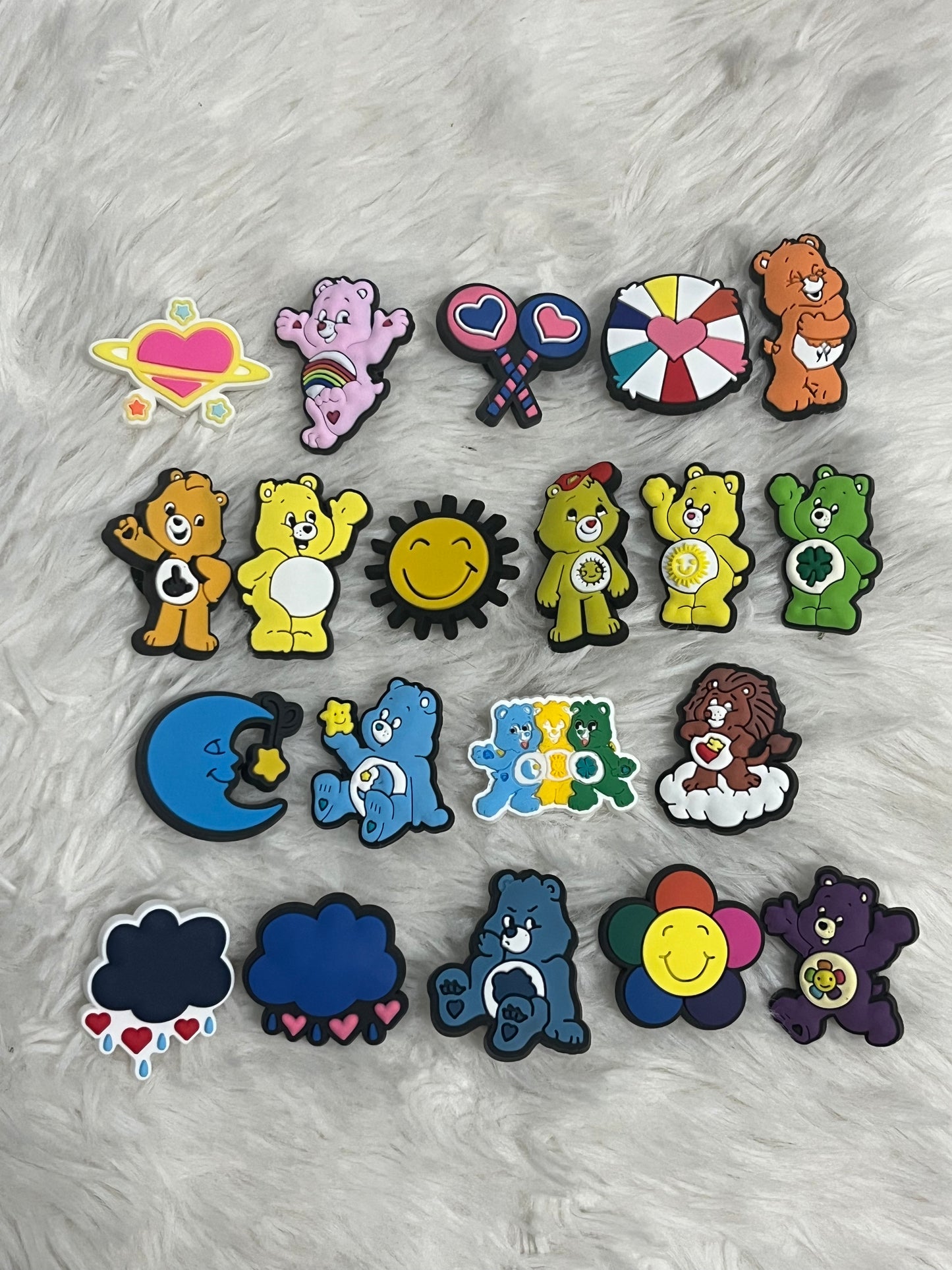 Care Bear Shoe Charms