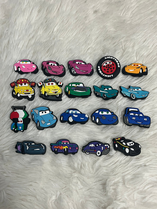 Cars Shoe Charms