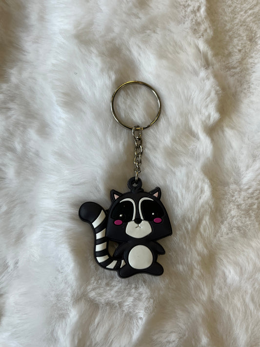 Raccoon Keychain
