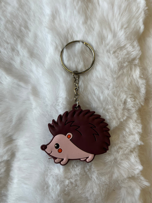 Hedgehog Keychain