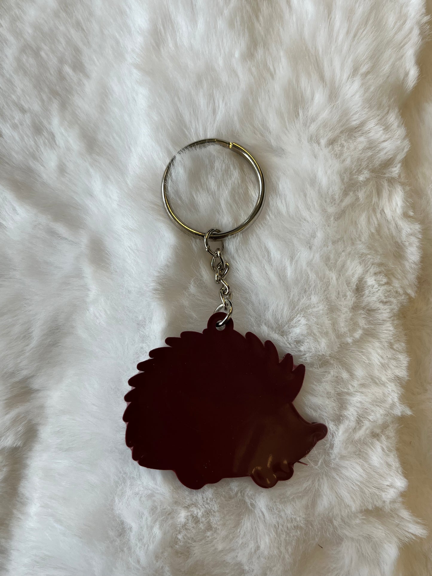 Hedgehog Keychain