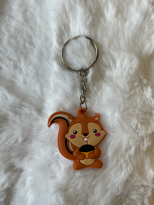 Squirrel Keychain