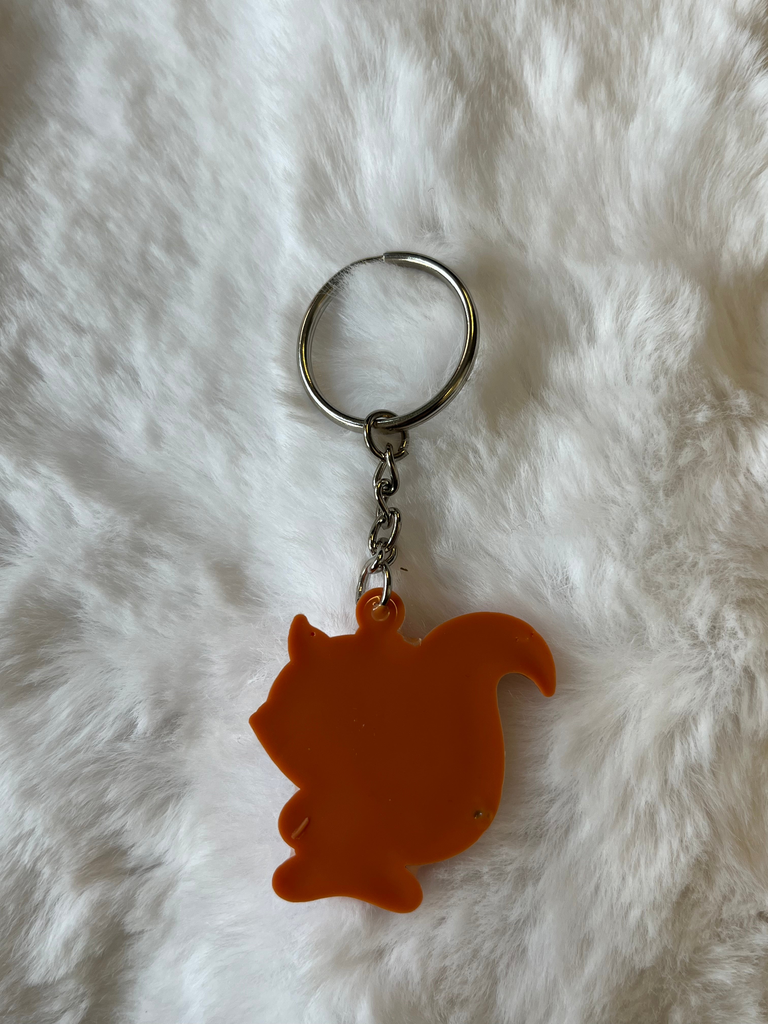 Squirrel Keychain