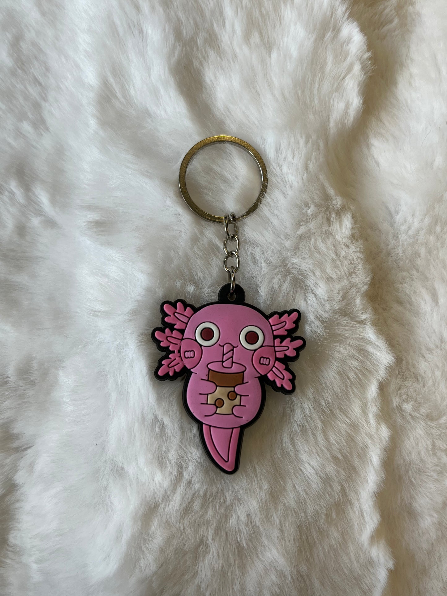 Axolotl Keychain