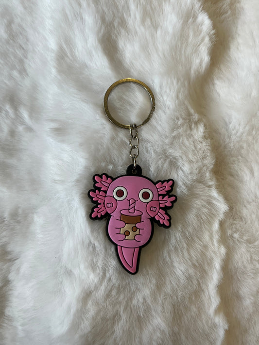 Axolotl Keychain