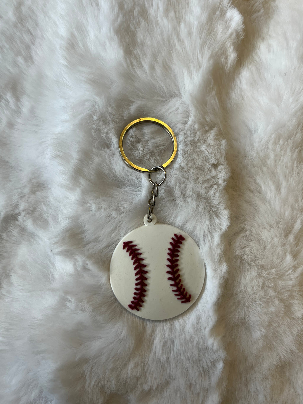 Baseball Keychain