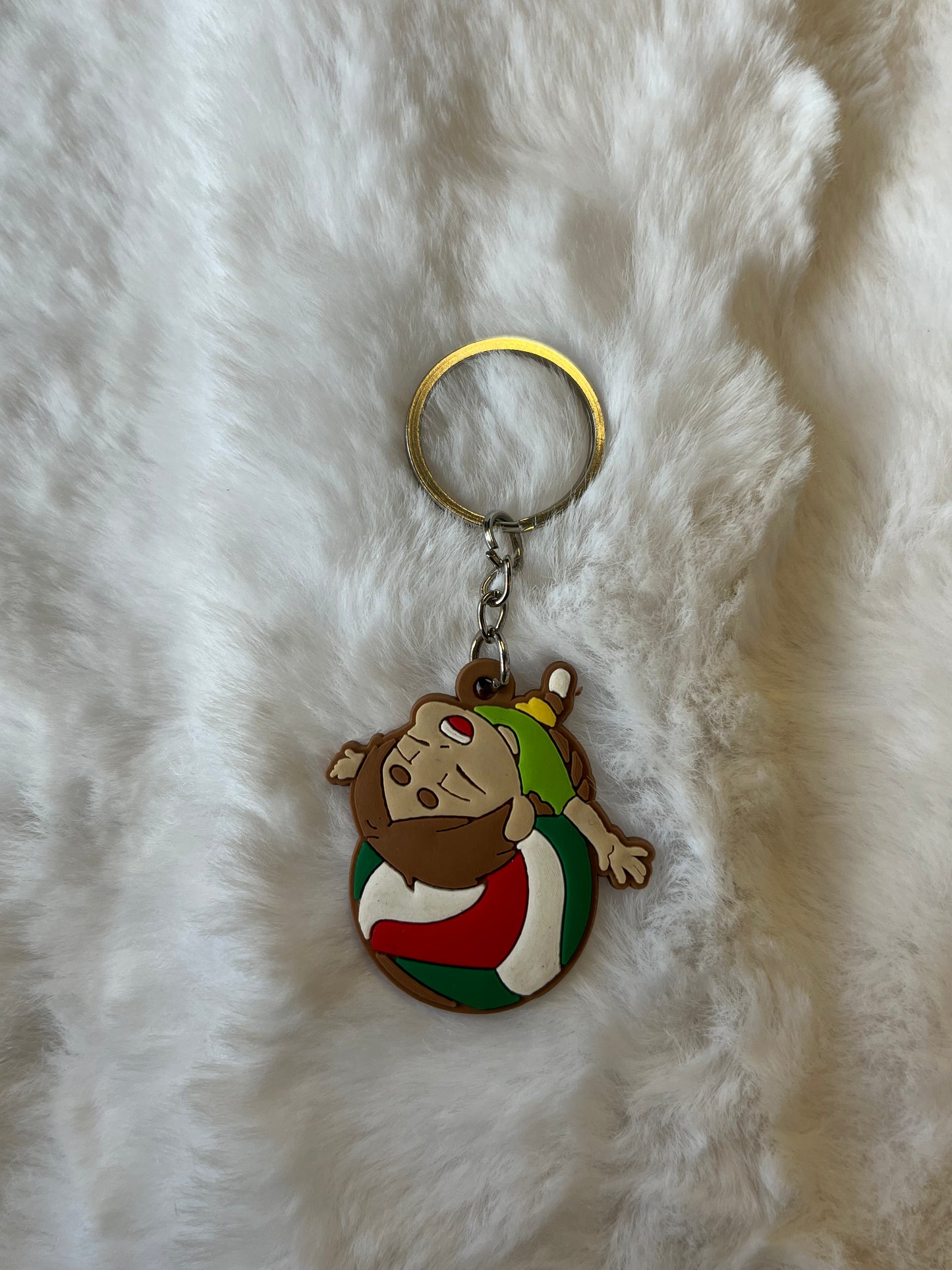 Volleyball Keychain