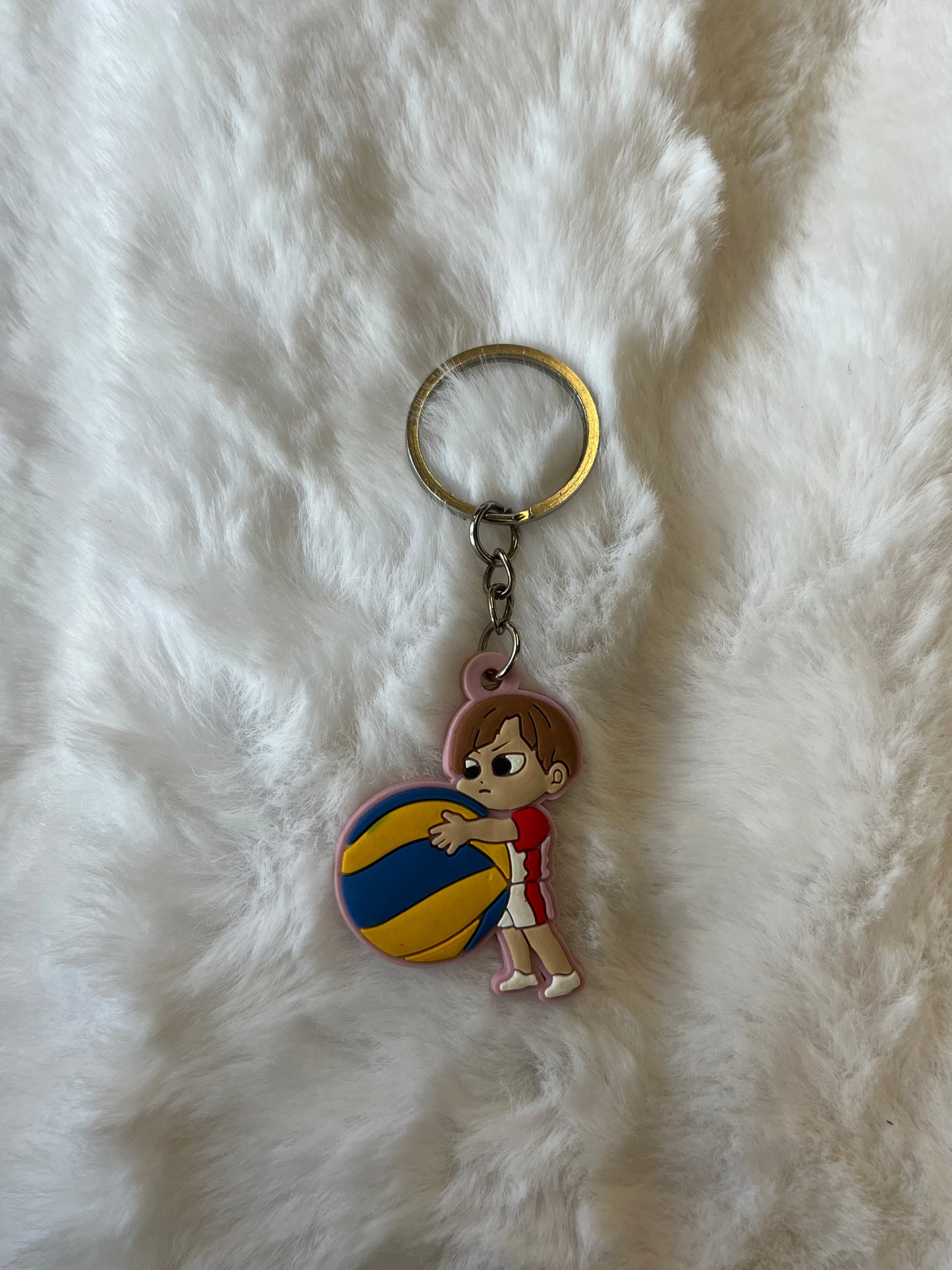 Volleyball Keychain